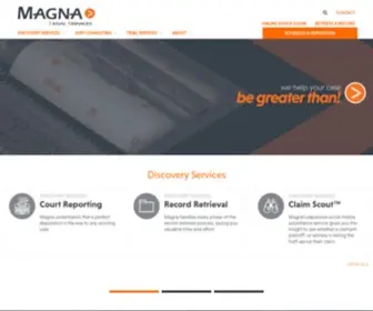 Magnals.com(Magna Legal Services) Screenshot