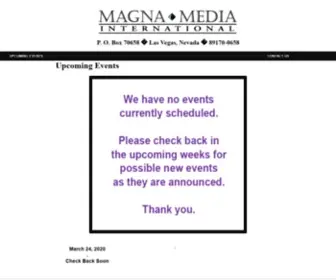 Magnamedia.com(Magna Media International) Screenshot