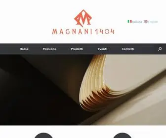 Magnani1404.com(Cartiera Magnani) Screenshot