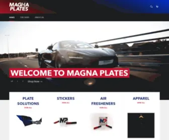 Magnaplates.com(Magna Plates) Screenshot