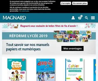 Magnard.fr(Editions Magnard) Screenshot