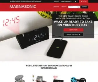 Magnasonic.com(Jewelry Cleaners) Screenshot