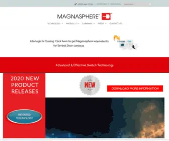 Magnasphere.com(Advanced & Effective Switch Technology) Screenshot