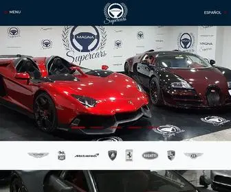 Magnasupercars.com(Magna Supercars) Screenshot