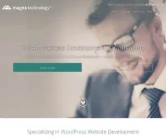 Magnatechnology.com(Full Service Website Development) Screenshot