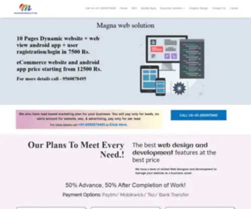Magnawebsolution.com(Magnawebsolution) Screenshot