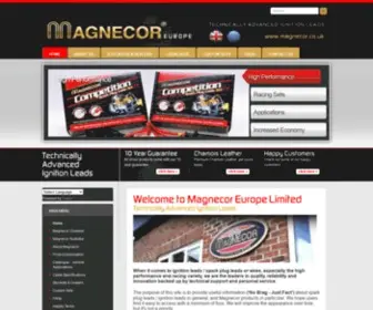 Magnecor.co.uk(HOME) Screenshot