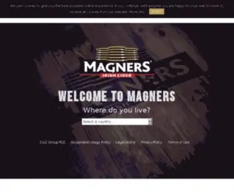 Magners.com(Magners Original Cider) Screenshot