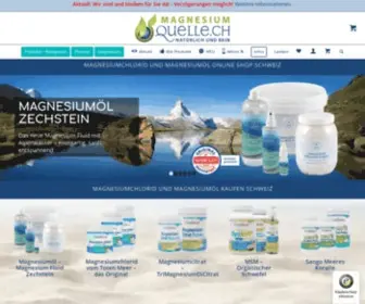 Magnesium-Quelle.ch(Magnesium) Screenshot