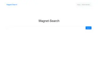Magnet-Search.top(The best magnet links search engine) Screenshot