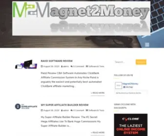 Magnet2Money.com(Honest IM Product Reviews 4u) Screenshot