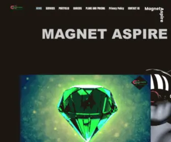 Magnetaspire.com(Magnet aspire studio) Screenshot