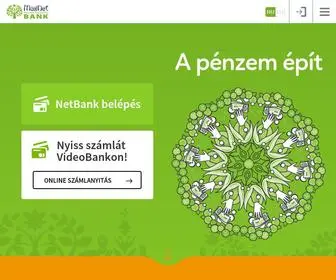 Magnetbank.hu(MagNet Magyar Közösségi Bank) Screenshot