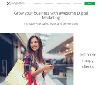 Magnetico.co(Retargeting) Screenshot