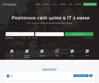 Magneticone.com.ua(Головна) Screenshot