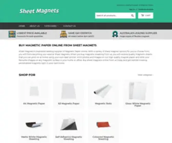 MagneticPaper.com.au(Sheet Magnets) Screenshot