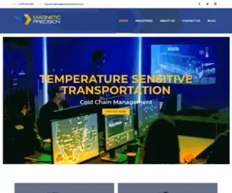 MagneticPrecision.com(Freight Logistics) Screenshot