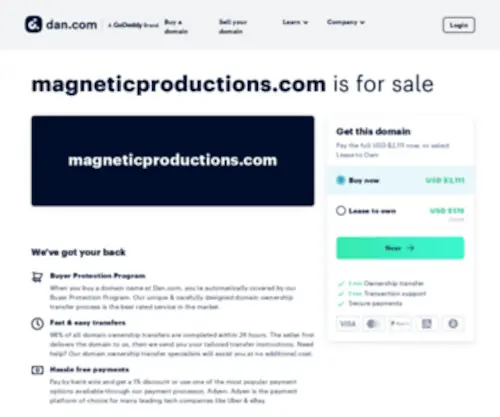 MagneticProductions.com(MagneticProductions) Screenshot
