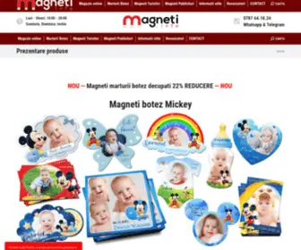 Magnetifrigider.info(Magneti personalizati cu poza pentru diverse ocazii) Screenshot