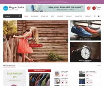 Magnetind.com(The Indian Store) Screenshot