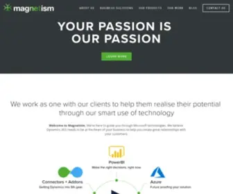 Magnetismsolutions.com(Microsoft Dynamics 365 Solutions) Screenshot