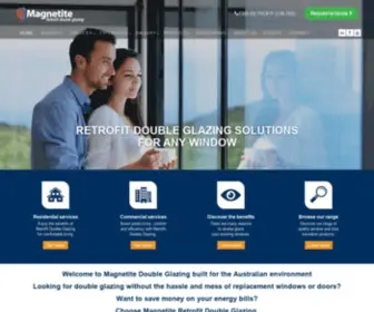 Magnetite.com.au(Australian Retrofit Double Glazed Windows) Screenshot