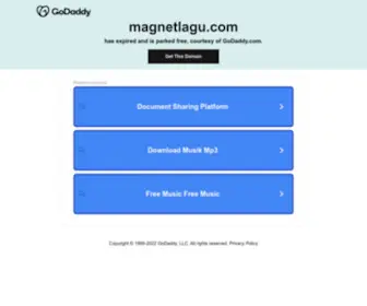 Magnetlagu.com(MAGNET LAGU) Screenshot