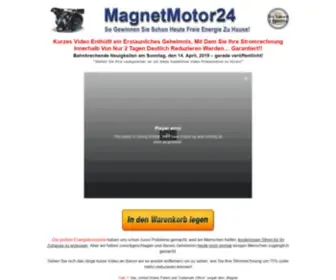 Magnetmotor24.com(Der Magnetmotor) Screenshot