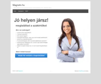 Magneto.hu(…WordPress) Screenshot
