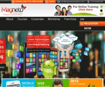 Magnetoacademy.com(Web Design Company) Screenshot