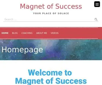 Magnetofsuccess.com(Magnet of Success) Screenshot