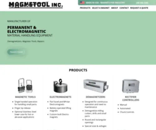 Magnetoolinc.com(Magnetool) Screenshot