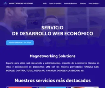 Magnetworkingsolutions.com(Magnetworking Solutions) Screenshot