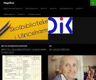 Magnificat.se(Peter Rydén) Screenshot