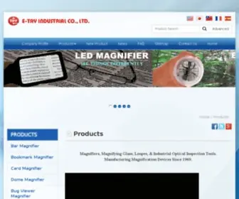 Magnifier.com.tw(Magnifier Manufacturer E) Screenshot