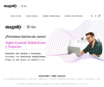 Magnify.org.mx(The Anglo) Screenshot