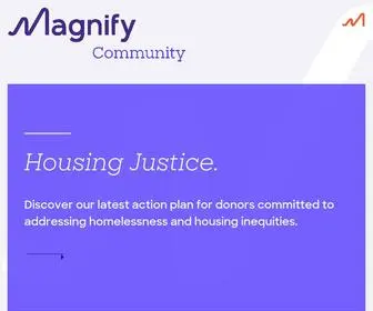 Magnifycommunity.com(Magnify Community) Screenshot
