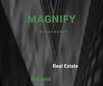 Magnifynetworth.com(Magnify Investments) Screenshot