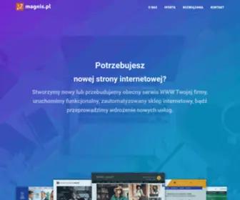 Magnis.pl(Projektowanie responsywnych stron internetowych) Screenshot