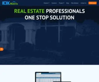 Magnisplus.com(Real Estate Website for Agents) Screenshot