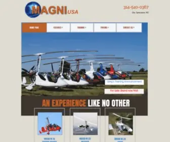 Magniusa.com(Magni USA) Screenshot