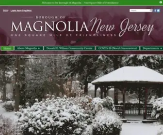 Magnolia-NJ.org(Magnolia, New Jersey) Screenshot