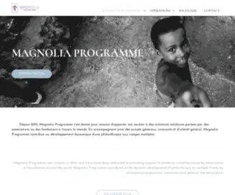Magnolia-Programme.com(Magnolia Programme) Screenshot