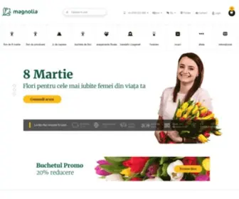 Magnolia.ro(Florărie Online) Screenshot