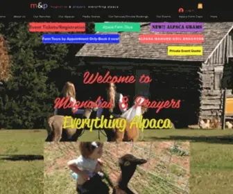 Magnoliablossomranch.com(Home) Screenshot