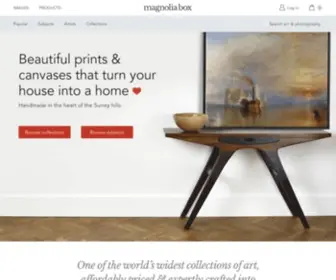 Magnoliabox.com(Magnolia Box) Screenshot