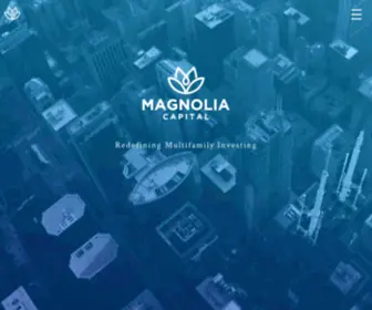 Magnoliacap.com(Redefining Investment in Housing) Screenshot