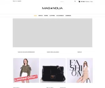 Magnoliacollection.com(Magnolia) Screenshot