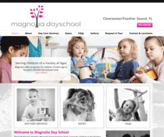 Magnoliadayschool-Clearwater.com(Magnolia Day School) Screenshot