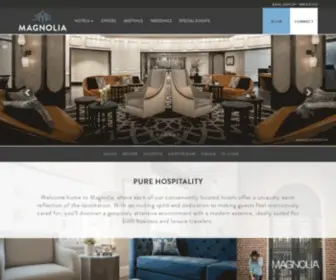 Magnoliahotels.com(Magnolia Hotels) Screenshot